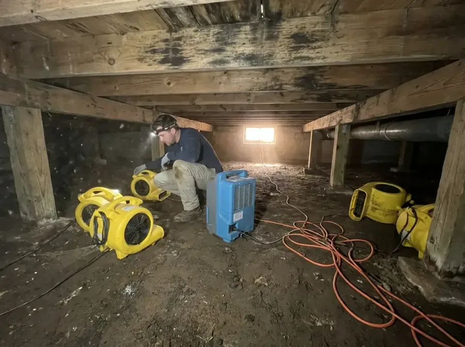 Technician — Water Damage Restoration — Technician, Air Mover, Dehumidifier, Water Damage Restoration, Emergency Water Extra…