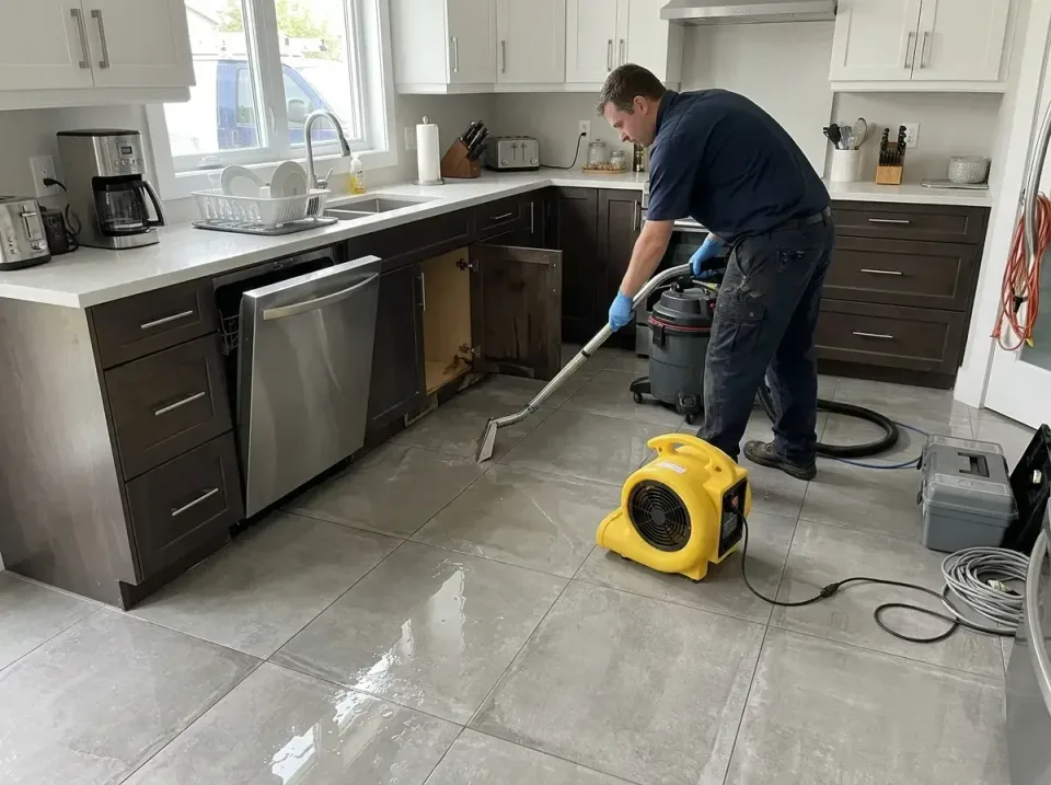 Technician — Water Damage Restoration — Technician, Wet-dry Vacuum, Air Mover, Water Damage Restoration, Emergency Water Ext…